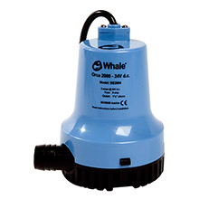 WHALE MARINE Orca 2000 gph submersible bilge pump 12v