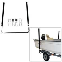 CE SMITH 60 inch pvc post guide%2Don w and unlighted posts %2D black