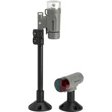 ATTWOOD Screw and glue%2Don portable telescoping led light kit gray
