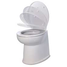 JABSCO 17 inch deluxe flush fresh water toilet w and soft close lid