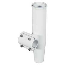 LEES TACKLE Clamp%2Don rod holder wh alum horizontal pipe size 2