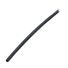 ANCOR Heat shrink tubing 1 and 8 inch x 48 inch black less18 awg
