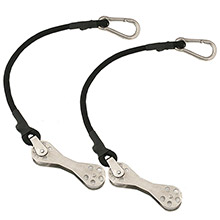 TACO METALS Shock cord w and double roller pair