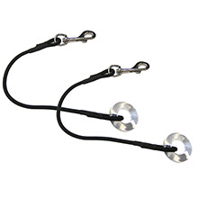 TACO METALS Shock cord w and glass eye pair