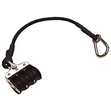 TACO METALS Shock cord pulley w and triple roller