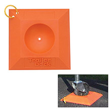 SAFE-T-ALERT Heavy duty trailer dock/jack stand pad