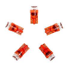 VDO Red led wedge type bulbtype e upgrade