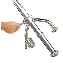 RUPP MARINE Sidekick outrigger bases %2D pair