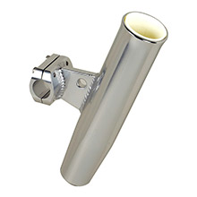 CE SMITH Aluminum Clamp%2DOn Rod Holder %2D Horizontal %2D 105 inch OD %2D Fits 3 and 4 inch Pipe