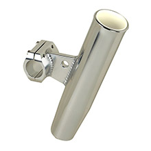 CE SMITH Aluminum Clamp%2DOn Rod Holder %2D Horizontal %2D 1315 inch OD %2D Fits 1 inch Pipe