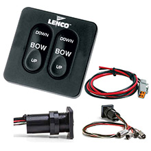LENCO Standard Integrated Tactile Switch Kit w/Pigtail f/Dual Actuator Systems