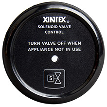 FIREBOY%2DXINTEX Propane control solenoid valve w and black bezel display
