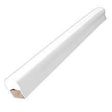 DOCK EDGE Piling post bumper %2D one end capped %2D 6 ft %2D white