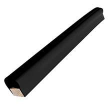 DOCK EDGE Piling post bumper %2D one end capped %2D 6 ft %2D black