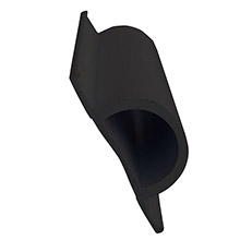 DOCK EDGE Standard d pvc profile %2D 16 ft roll %2D black