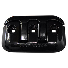 DOCK EDGE Flip%2Dup dock cleat %2D 8 inch %2D black