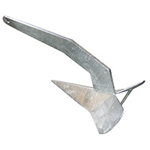 QUICK Delta type anchor %2D 16lb galvanized f and 23%2D33 ft boats