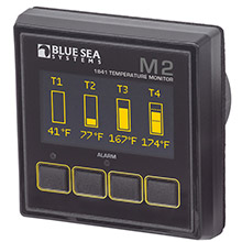BLUE SEA M2 oled temperature monitor