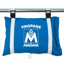 MAGMA Propane and butane canister storage locker and tote bag %2D pacific blue