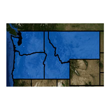 LOWRANCE Topo Insight HD Northwest v14