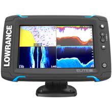 LOWRANCE Elite%2D7 Ti Touch Nav Plus with DownScan Transducer