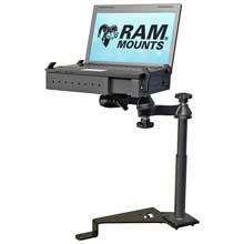 RAM Mount no%2DDrill laptop base for 2015%2D17 Ford F%2D150