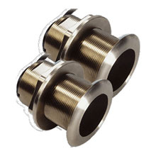 RAYMARINE Transducer, CHIRP-LM, Brnz LP, 0 deg, pair