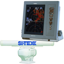 SI-TEX Professional Dual Range Radar w/4kW 3.5 ft Array - 10.4 inch Color TFT LCD Display