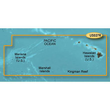 GARMIN Hawaiian Islands%2DMariana Islands HXUS027R BlueChart g3 HD map on SD card