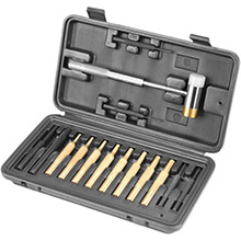 WHEELER HAMMER and PUNCH SET W and CASE