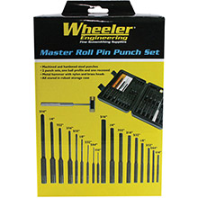 WHEELER MASTER ROLL PIN PUNCH SET