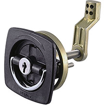 PERKO Lock Flush%2DBlack