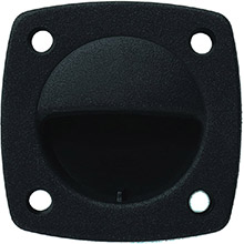 WHITECAP BLK NYLON FLUSH PULL2%2D1 and 4 in