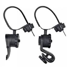 PRINCETON TEC Hard Hat Light Mounts - Black