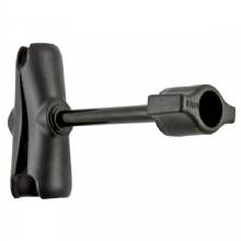 RAM Mount Double Socket Arm w and Retention Knob f and B Size 1 inch Balls