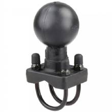 RAM MOUNT DOUBLE U%2DBOLT BASE W and 225 in BALL 125 in%2D15 in RAIL