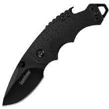 KERSHAW Shuffle Folder 2375 in Black Plain Black GFN Handle