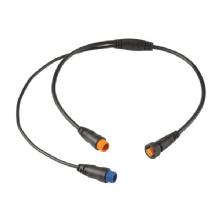 GARMIN 010%2D12445%2D33 Y%2DCable 12%2DPin plus 8%2DPin Ducer to 12%2Dpin