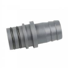 FATSAC 1-1/8 inch Quick Connect to 1 inch Barb w/O-Rings f/Auto Ballast System