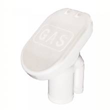 PERKO Sealed Flip Top Cap Fills f and 1%2D1 and 2 inch Hose %2D White