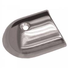 TACO METALS Polished Stainless Steel 2%2D19 and 64 rsquo%2D rsquo%2D Rub Rail End Cap