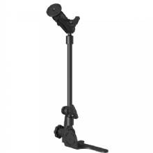 RAM Mount Universal No%2DDrill POD HDVehicle Mount w and Double Socket Arm and 25 inch Round Base AMPs Hole Pattern