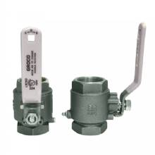 GROCO 1 inch NPT Stainless Steel In%2DLine Ball Valve