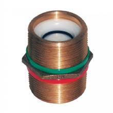 GROCO 1 inch Bronze Pipe Nipple Check Valve
