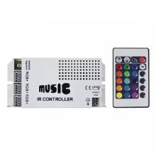 HEISE Sound Activated RGB Controller w and IR Remote