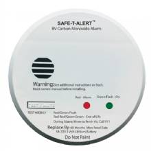 SAFE%2DT%2DALERT SA%2D339 White RV Battery Powered CO2 Detector