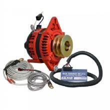 BALMAR Alternator 1%2D2 inch Single Foot Dual V Pulley Regulator and Temp Sensor %2D 170A Kit %2D 12V