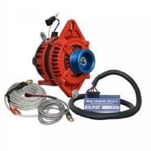 BALMAR Alternator 1%2D2 inch Single Foot J10 Serpentine Pulley Regulator and Temp Sensor %2D 170A Kit %2D 12V