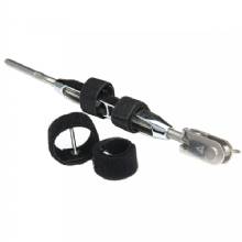 C. SHERMAN JOHNSON Wrap Pins Velcro Pin Locking Devices f/Open Body Turnbuckles 1/4 inch - 2-Pack