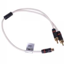 FUSION RCA Splitter, 1 Female to 2 Male